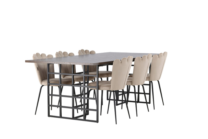 Limhamn & Ystad Matgrupp Beige/Mocka