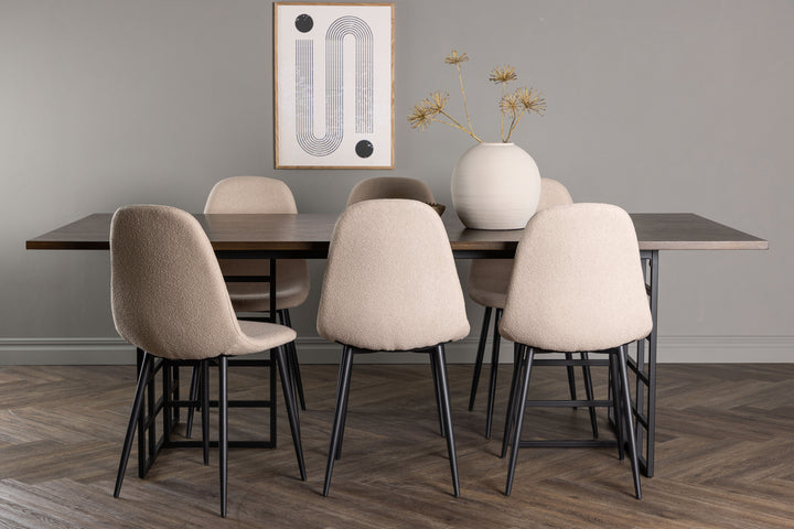 Ystad & Polar Matgrupp Mocka/Beige