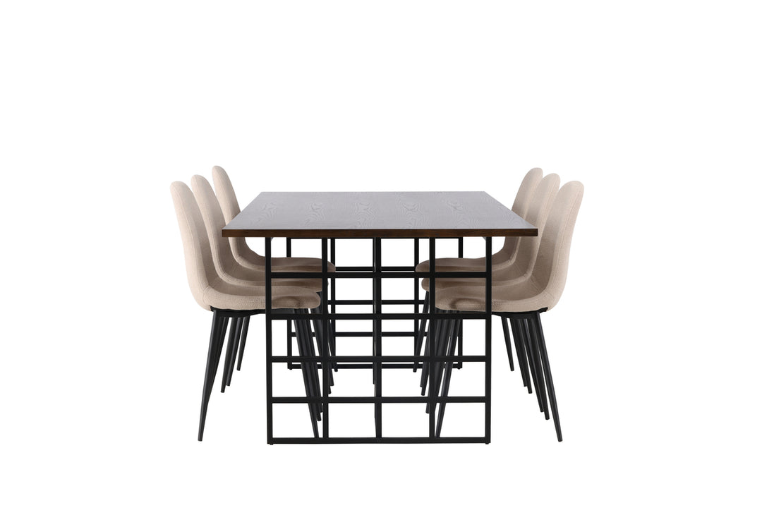 Ystad & Polar Matgrupp Mocka/Beige