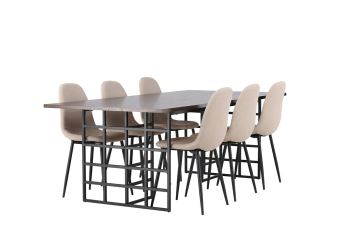 Ystad & Polar Matgrupp Mocka/Beige