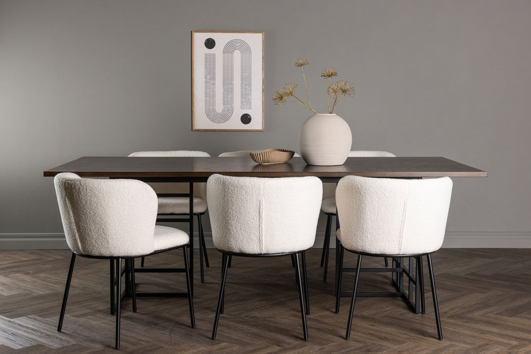 Ystad & Edina Matgrupp Mocka/Vit