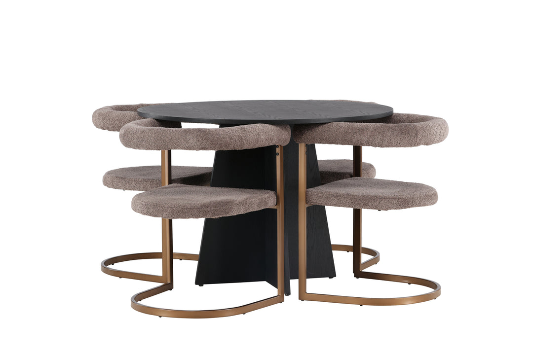 Bootcut & Morning Matgrupp Svart/Brun