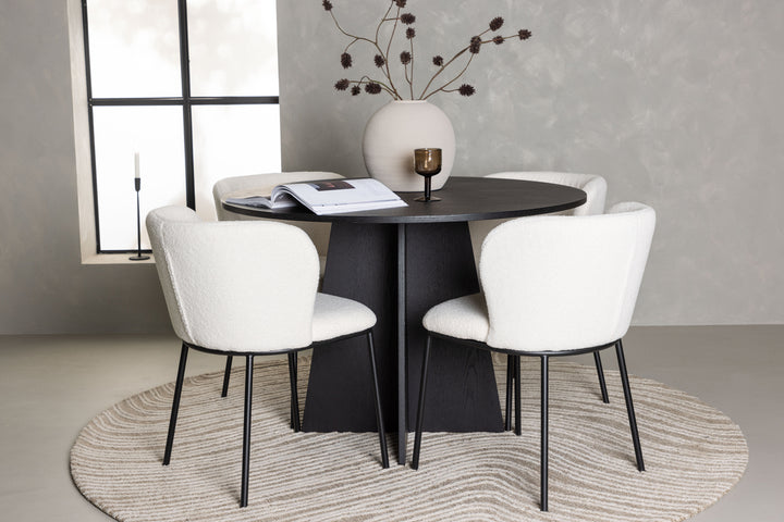 Bootcut & Edina Matgrupp Svart/Vit