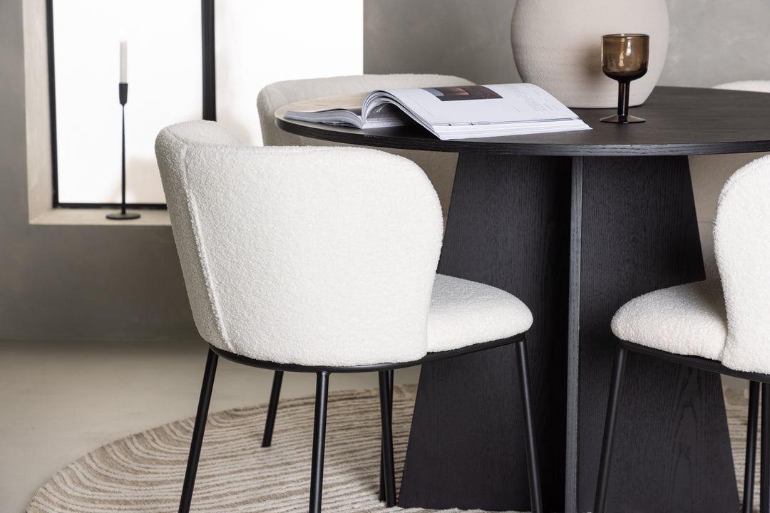 Bootcut & Edina Matgrupp Svart/Vit