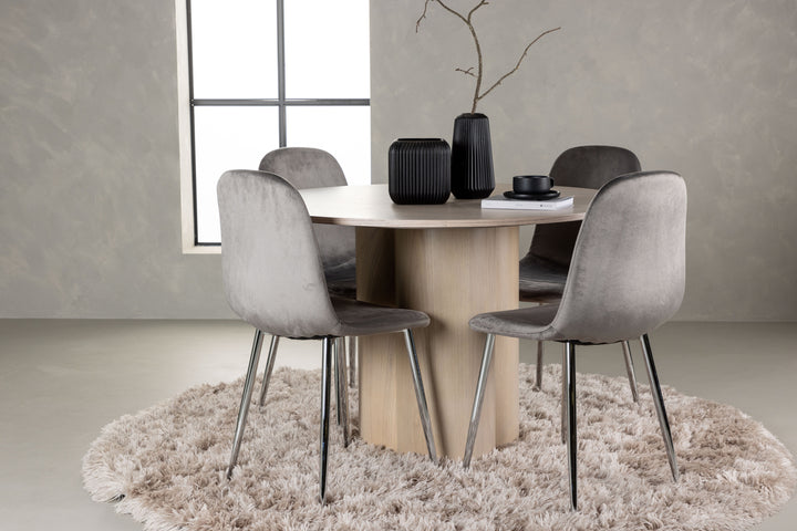 Olivia & Eva Matgrupp Vitputsad/Ljusgrå