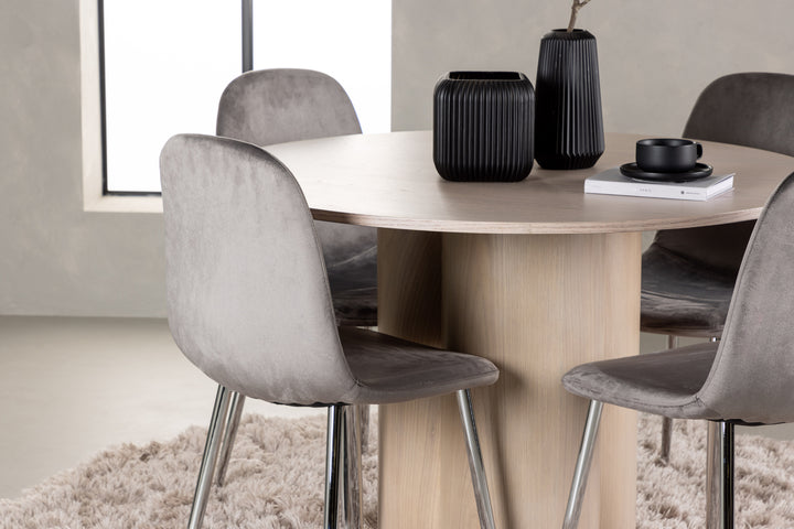 Olivia & Eva Matgrupp Vitputsad/Ljusgrå