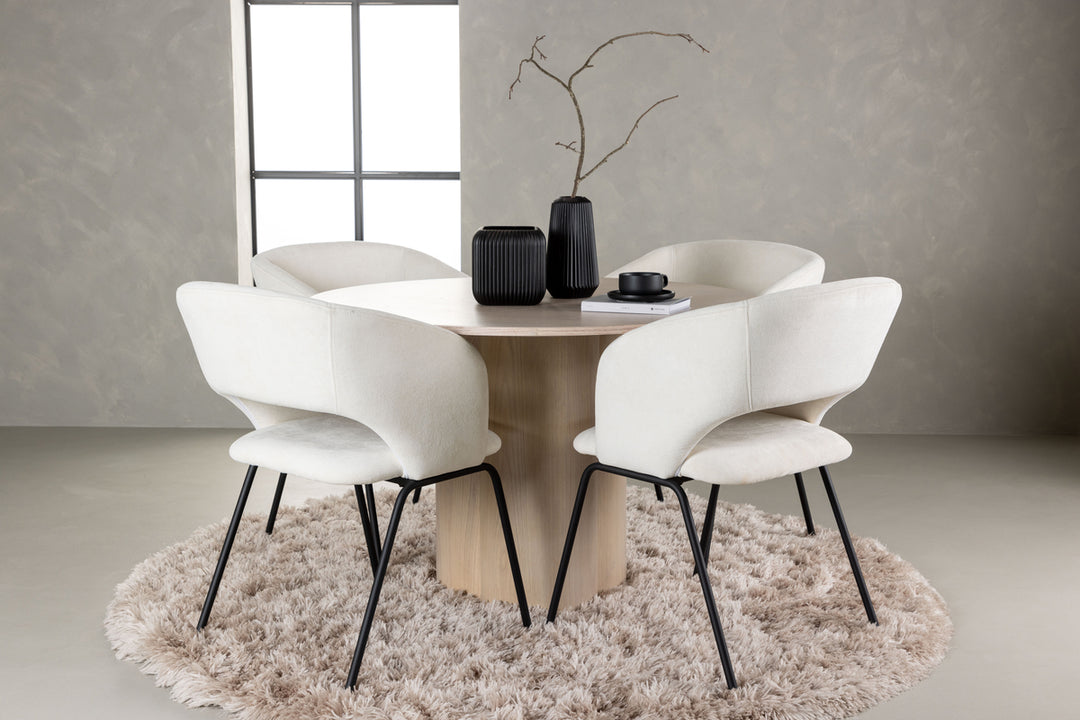 Olivia & DayMatgrupp Vitputsad/Off-white