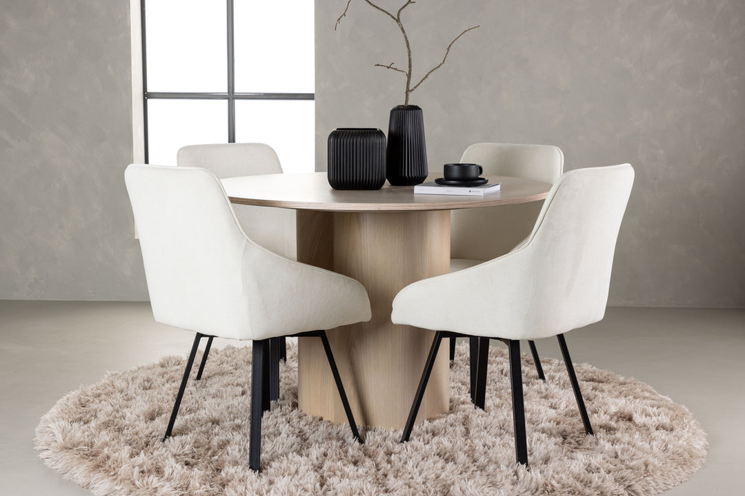 Olivia & Rosie Matgrupp Vitputsad/Beige