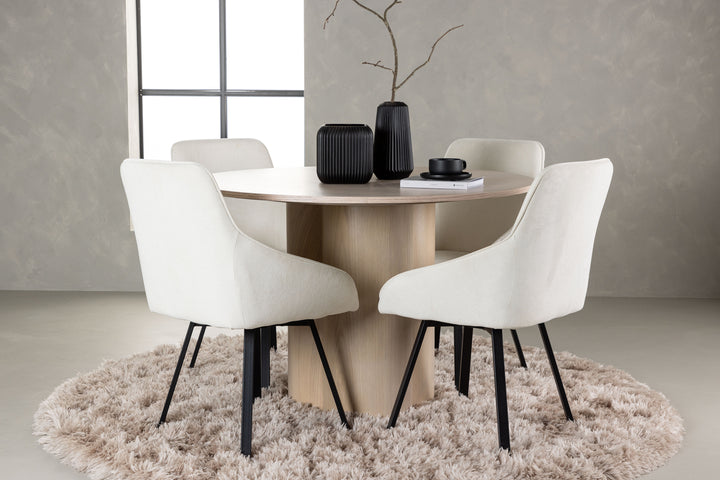 Olivia & Rosie Matgrupp Vitputsad/Beige