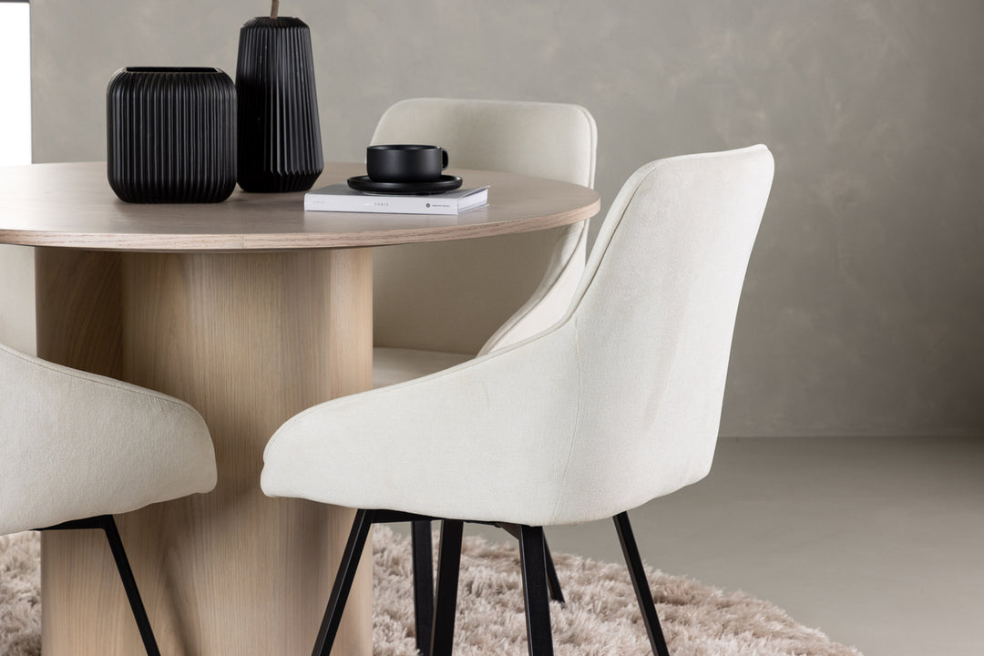 Olivia & Rosie Matgrupp Vitputsad/Beige