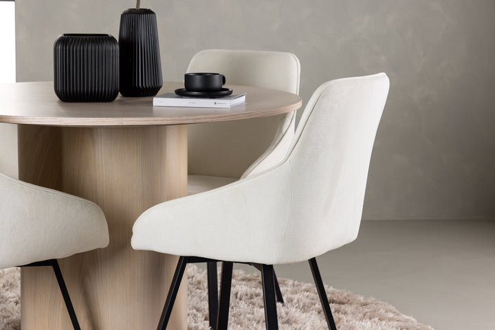 Olivia & Rosie Matgrupp Vitputsad/Beige