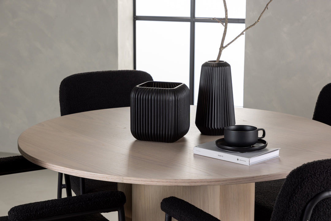 Olivia & Yesterday Matgrupp Vitputsad/Svart