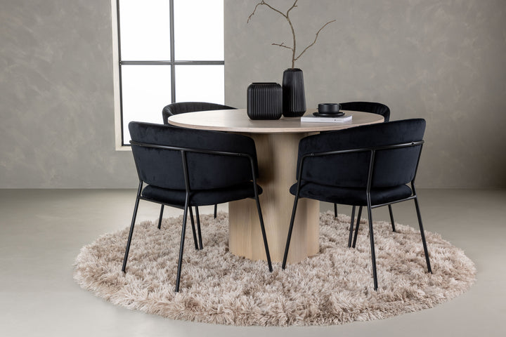 Olivia & Selma Matgrupp Vitputsad/Svart