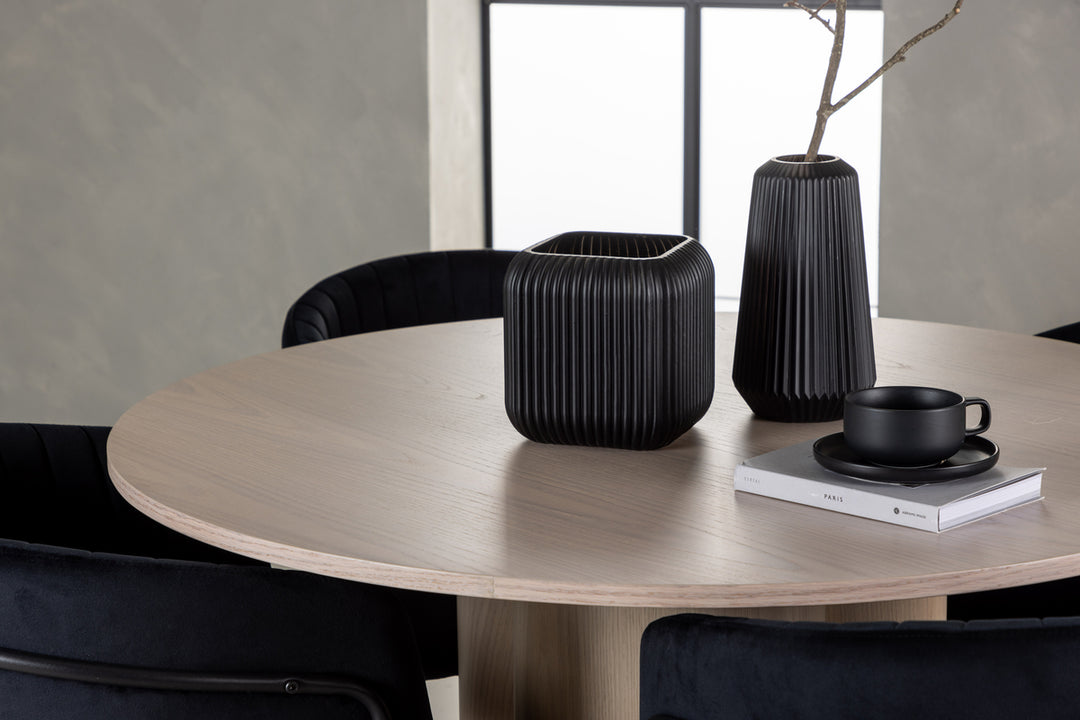 Olivia & Selma Matgrupp Vitputsad/Svart