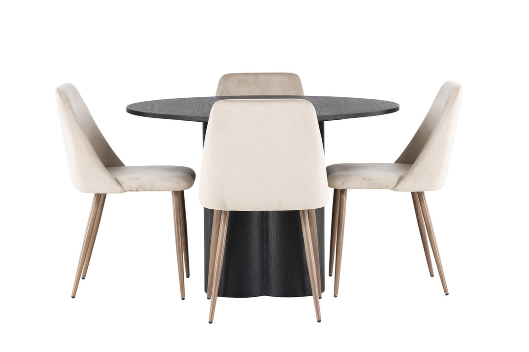 Olivia & Night Matgrupp Svart/Brun