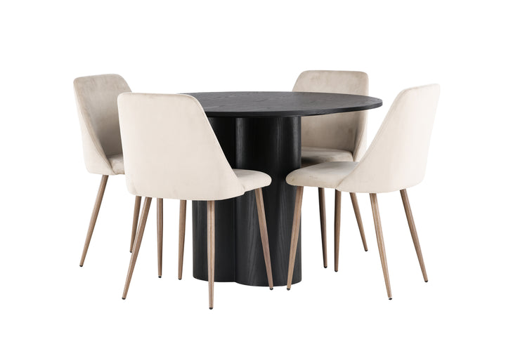 Olivia & Night Matgrupp Svart/Brun