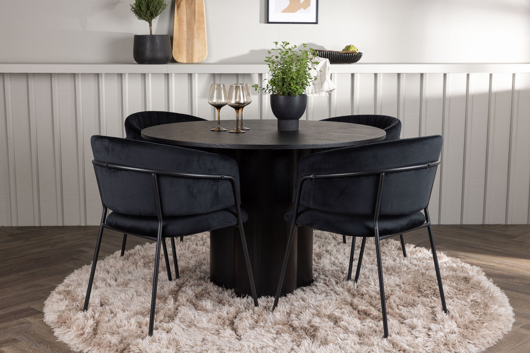 Olivia & Selma Matgrupp Svart