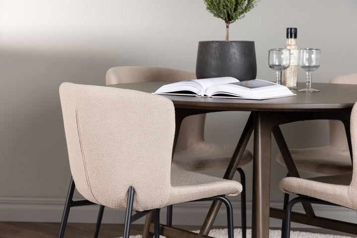 Modesto & Kaseidon Matgrupp Beige/Mörkbrun