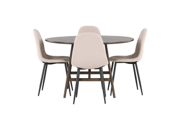 Kaseidon & Polar Matgrupp Mörkbrun/Beige