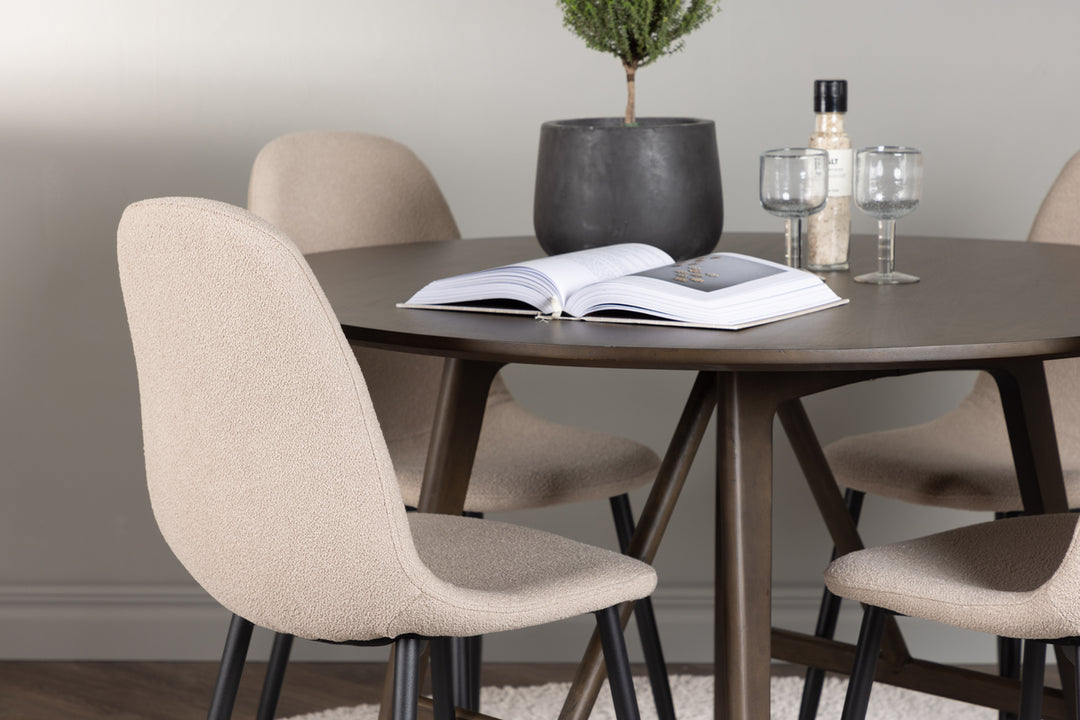 Kaseidon & Polar Matgrupp Mörkbrun/Beige