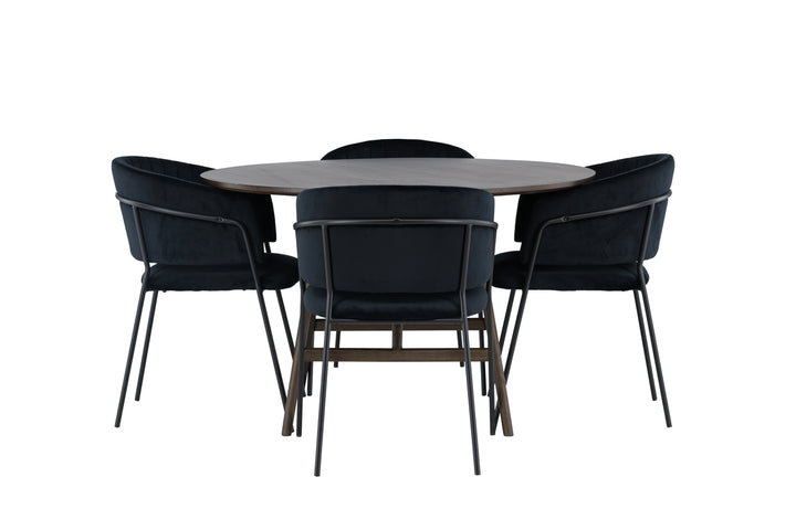 Kaseidon & Selma Matgrupp Mörkbrun/Svart