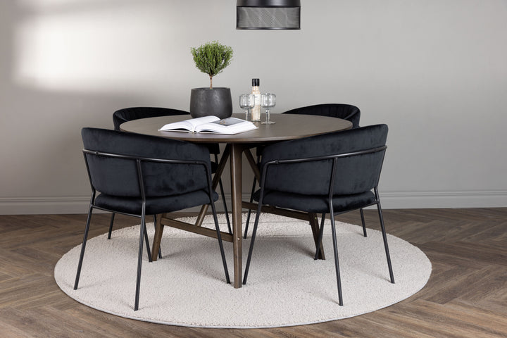 Kaseidon & Selma Matgrupp Mörkbrun/Svart