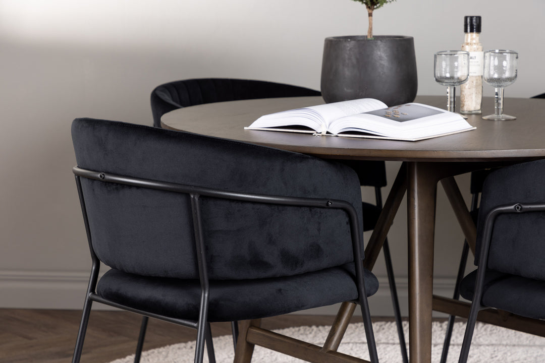 Kaseidon & Selma Matgrupp Mörkbrun/Svart