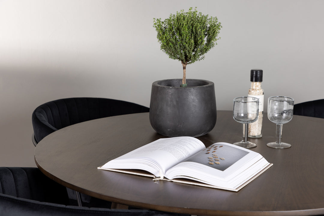 Kaseidon & Selma Matgrupp Mörkbrun/Svart