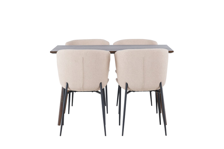 Modesto & Kaseidon Matgrupp Beige/Mörkbrun