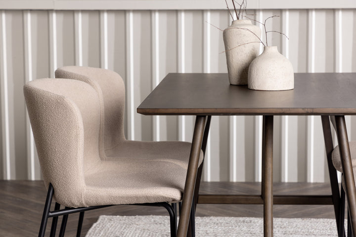 Modesto & Kaseidon Matgrupp Beige/Mörkbrun