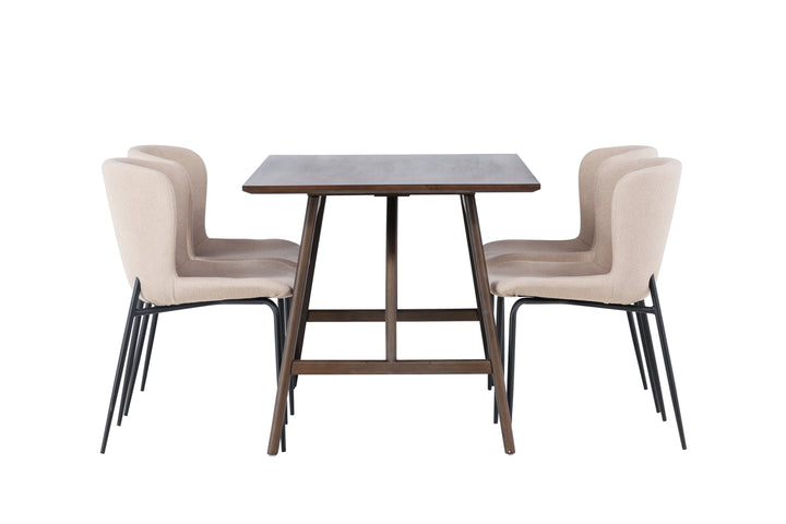 Modesto & Kaseidon Matgrupp Beige/Mörkbrun