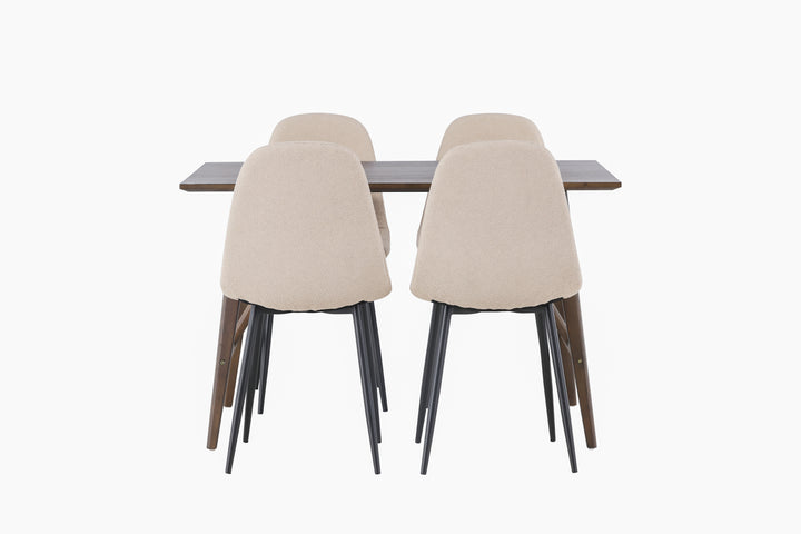 Kaseidon & Polar Matgrupp Mörkbrun/Beige