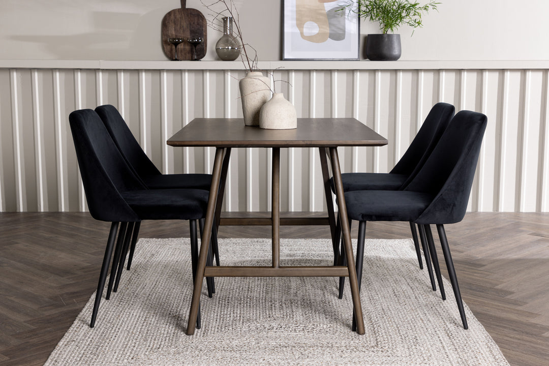 Kaseidon & Night Matgrupp Mörkbrun/Svart