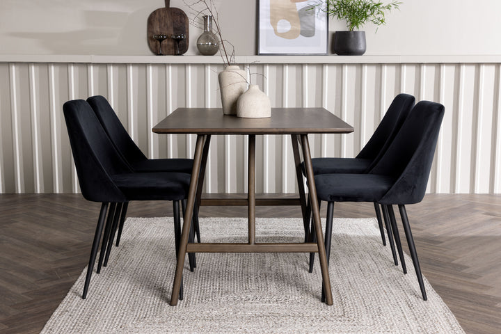 Kaseidon & Night Matgrupp Mörkbrun/Svart