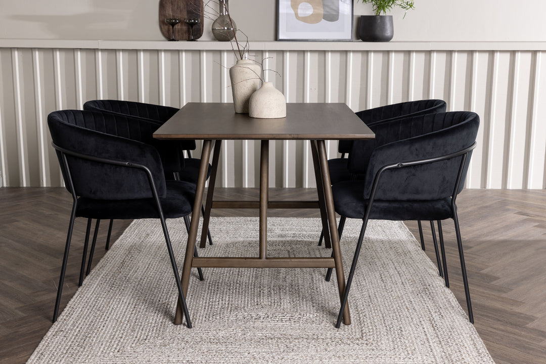 Kaseidon & Selma Matgrupp Mörkbrun/Svart