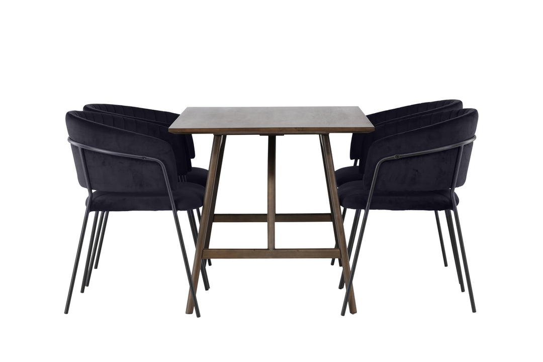 Kaseidon & Selma Matgrupp Mörkbrun/Svart