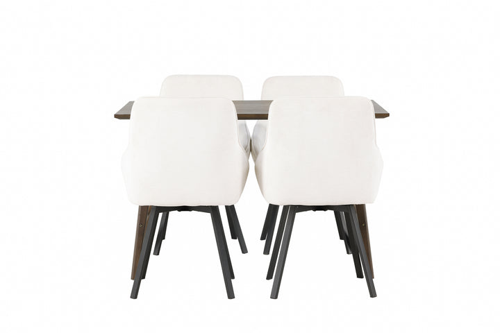 Kaseidon & Rosie Matgrupp Mörkbrun/Beige