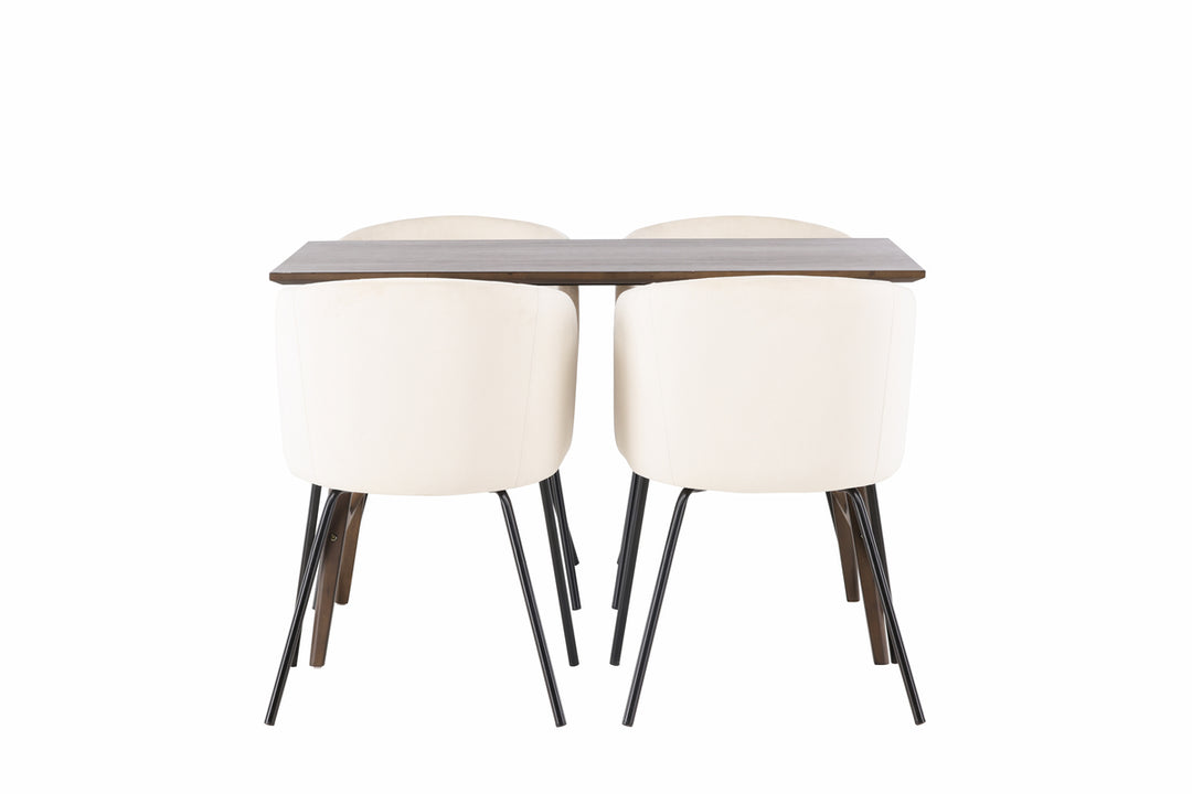 Berit & Kaseidon Matgrupp Beige/Mörkbrun