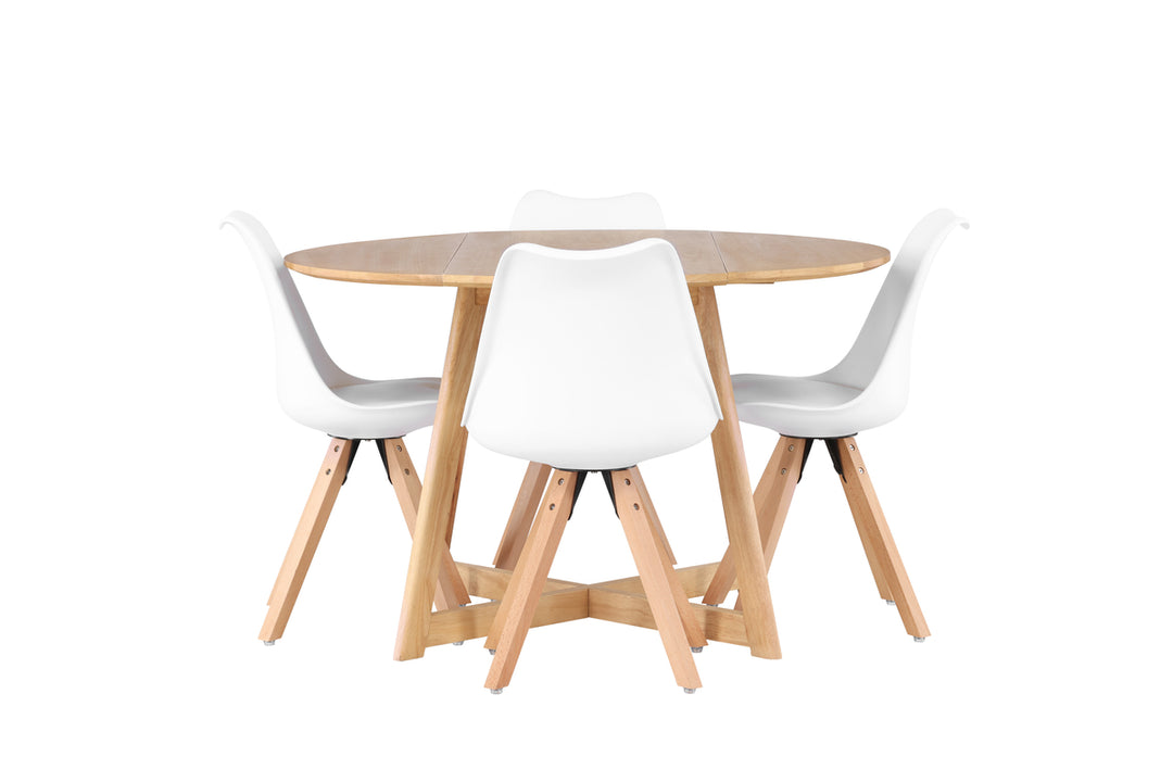 Yakidon & Zeno Matgrupp Brun/Vit