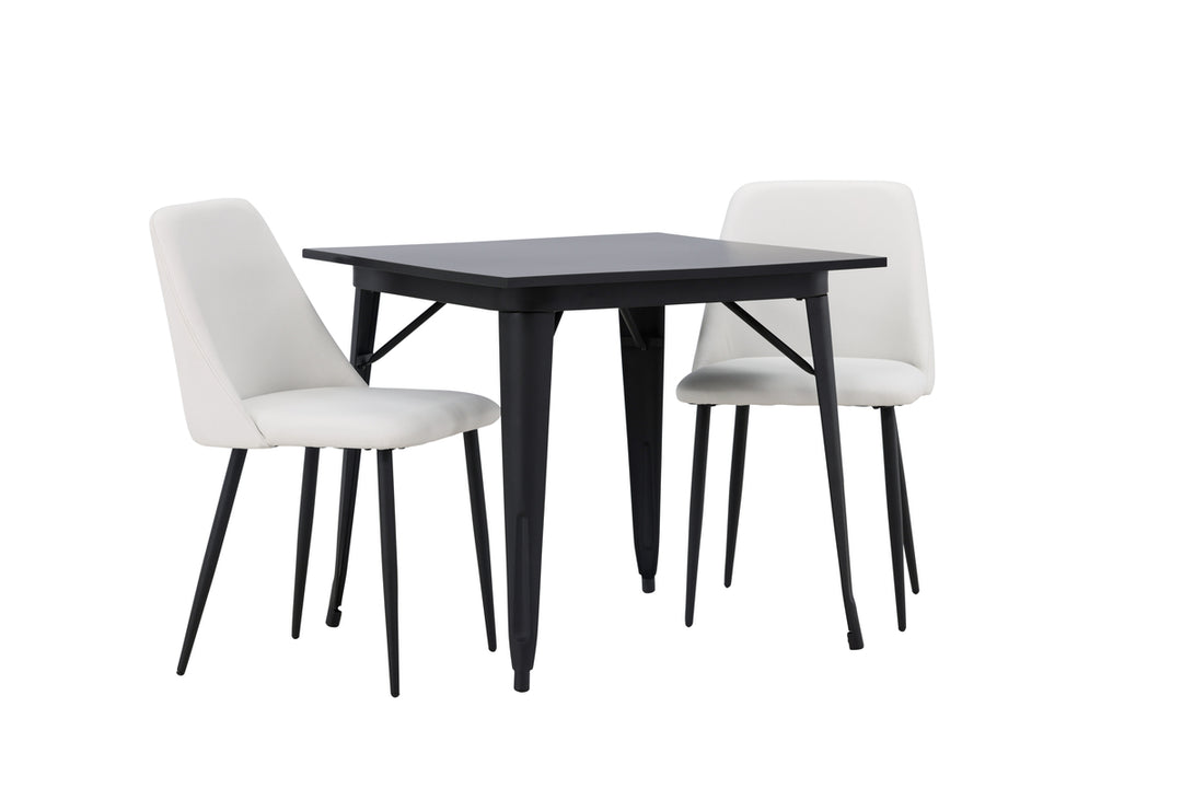 Tempe & Night Matgrupp Svart/Vit