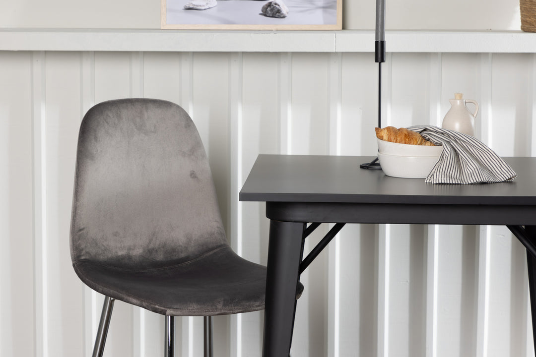 Tempe & Eva Matgrupp Svart/Ljusgrå