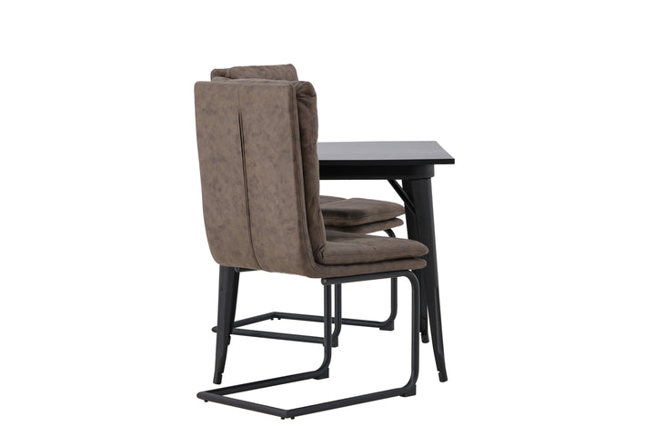 Tempe & Zizo Matgrupp Svart/Brun