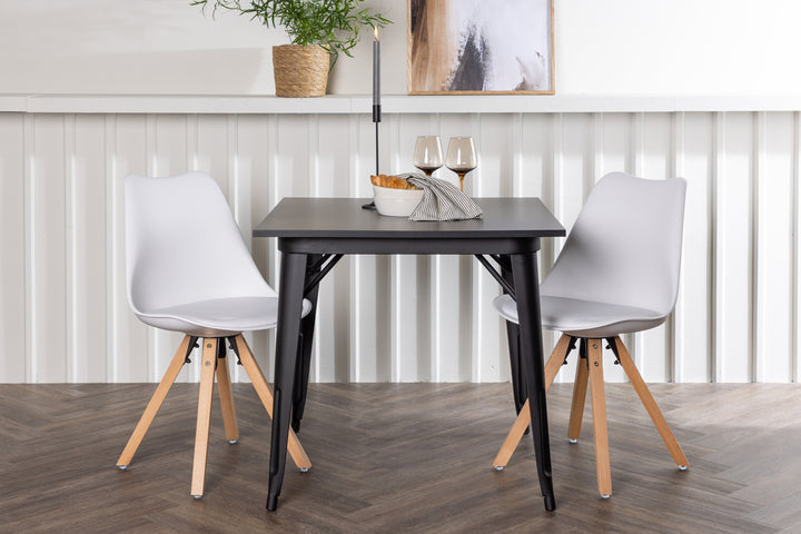 Tempe & Zeno Matgrupp Svart/Vit