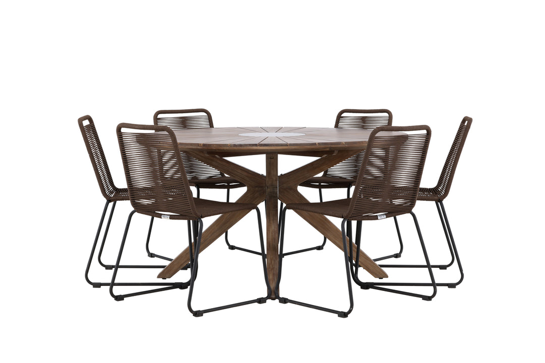 Lindos & Rosario Matgrupp Brun