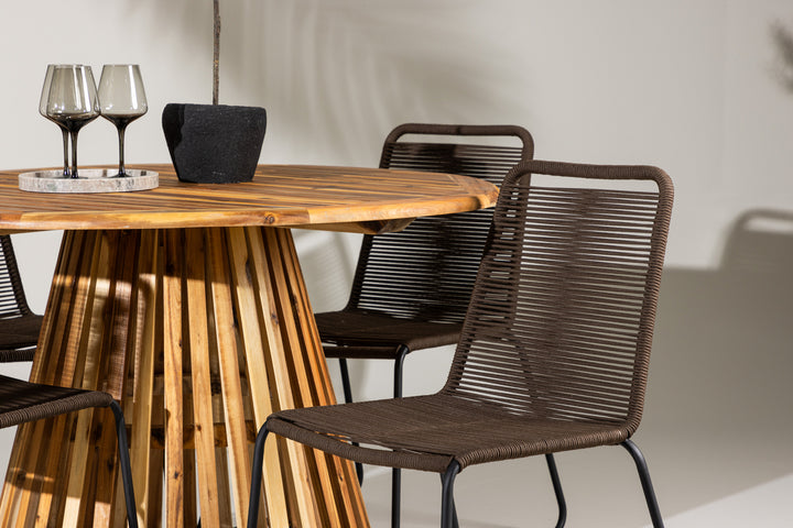 Lindos & Lumpur Matgrupp Brun/Svart/Natur