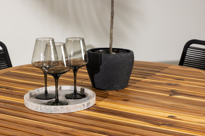 Lindos & Lumpur Matgrupp Svart/Natur