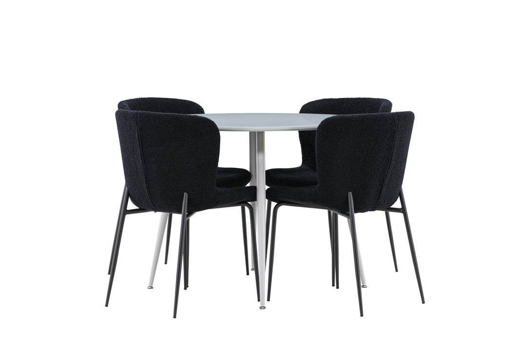 Plaza & Modesto Matgrupp Grå/Svart