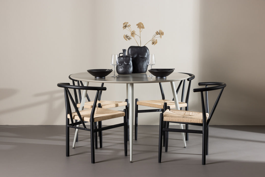 Alfons & Plaza Matgrupp Svart/Beige