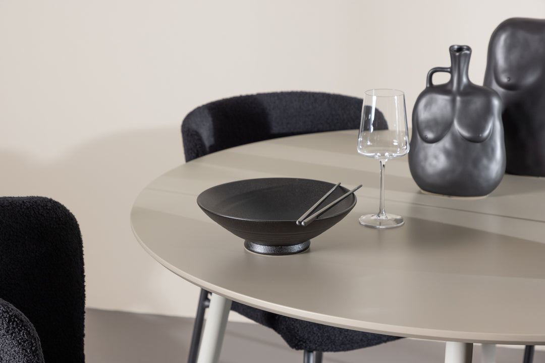 Plaza & Modesto Matgrupp Beige/Svart