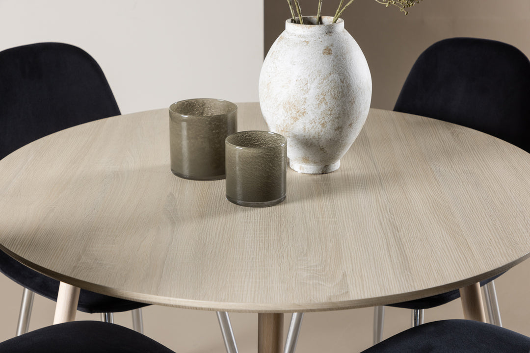 Polar & Plaza Matgrupp Svart/Vitputsad